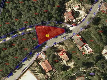 Parcela urbana en venta en Canyelles