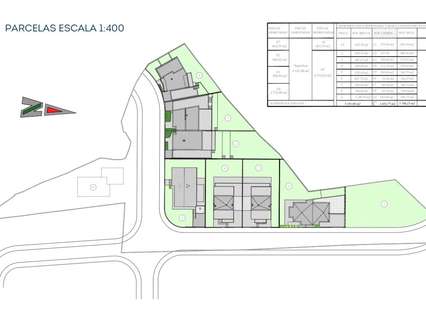 Parcela urbana en venta en Ourense