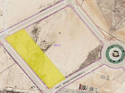 Parcela industrial en venta en Caudete