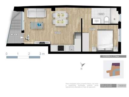Planta baja en venta en Elche/Elx