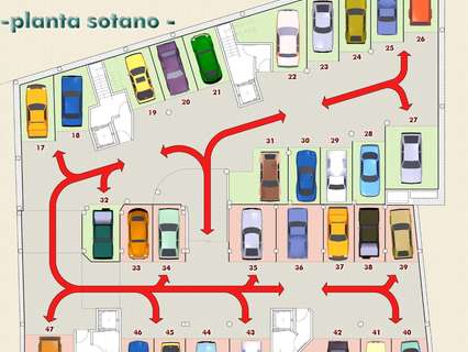 Plaza de parking en alquiler en Aranda de Duero