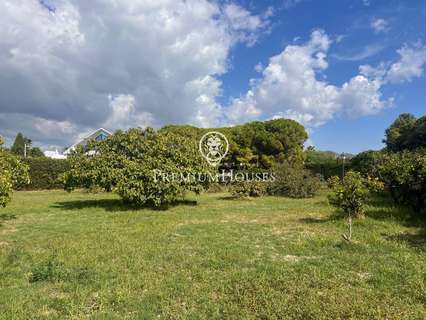 Parcela urbana en venta en Sitges