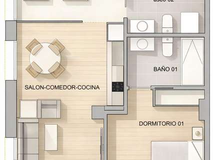 Planta baja en venta en Petrer rebajada