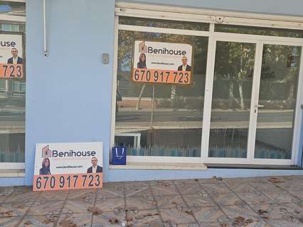 Local comercial en alquiler en Benidorm zona PUEBLO LEVANTE