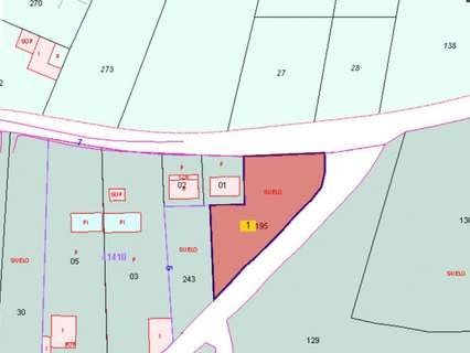 Parcela urbana en venta en Navaluenga
