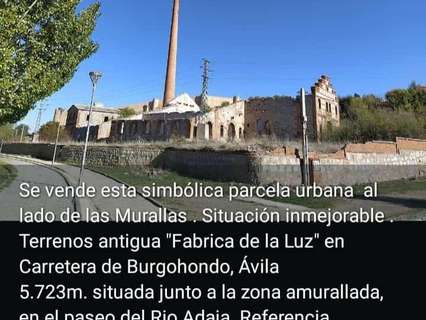 Parcela rústica en venta en Ávila