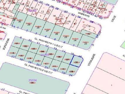 Parcela rústica en venta en Sueca