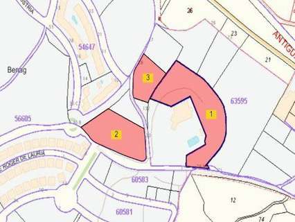 Parcela urbana en venta en Benaguasil