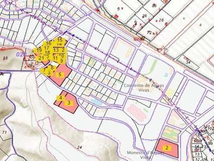 Parcela urbana en venta en Carcaixent