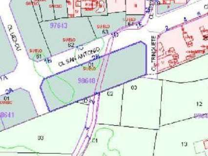 Parcela urbana en venta en Borriol