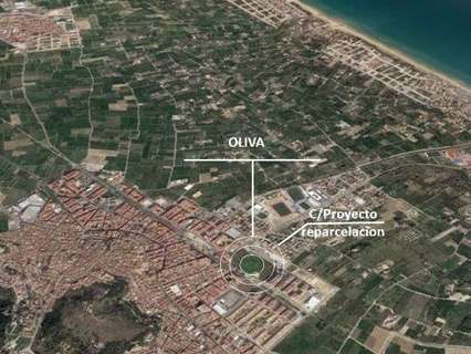 Parcela urbana en venta en Oliva