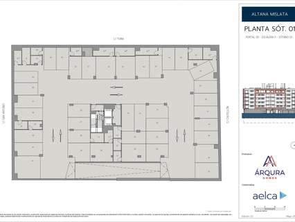 Plaza de parking en venta en Mislata