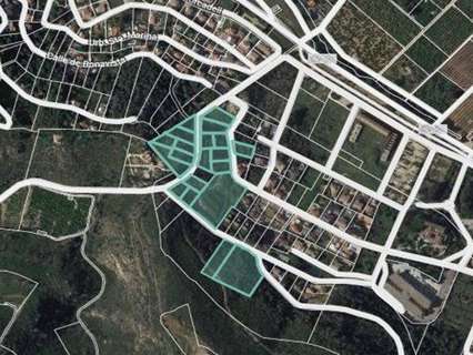 Parcela urbana en venta en Carcaixent