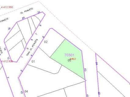 Parcela urbana en venta en La Vall d'Uixó