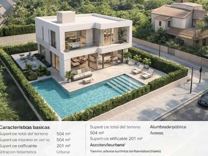Parcela urbana en venta en Alicante