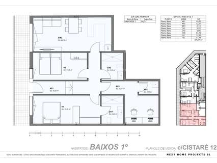 Planta baja en venta en Terrassa
