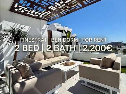 Piso en alquiler en Finestrat