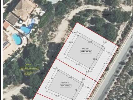 Parcela rústica en venta en Finestrat