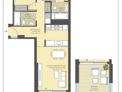 Apartamento en venta en Orihuela zona Orihuela-Costa