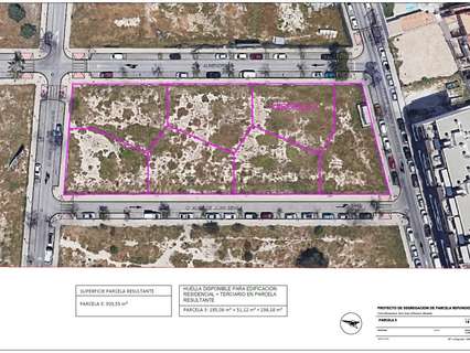 Parcela urbana en venta en Sant Joan d'Alacant