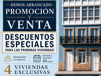 Ático dúplex en venta en Ferrol