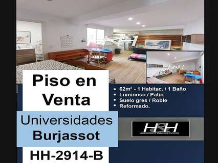 Planta baja en venta en Burjassot