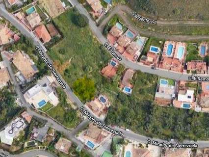 Parcela urbana en venta en Mijas