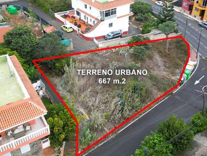 Parcela urbana en venta en Tacoronte