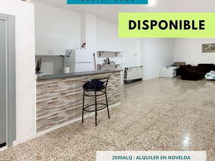 Nave industrial en alquiler en Novelda