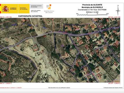 Parcela urbana en venta en Elche/Elx