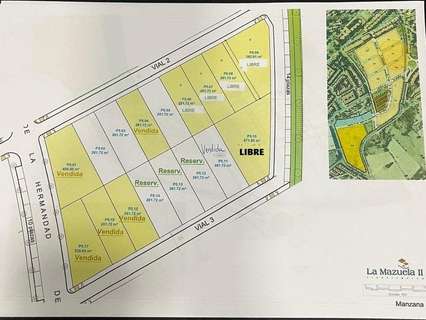 Parcela urbana en venta en Plasencia