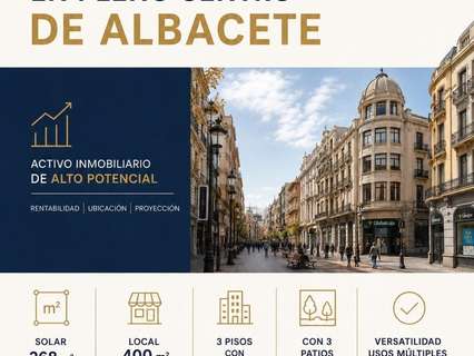 Edificio en venta en Albacete