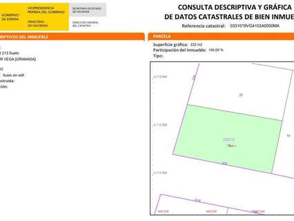 Parcela rústica en venta en Cúllar Vega