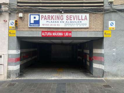 Plaza de parking en venta en Alicante