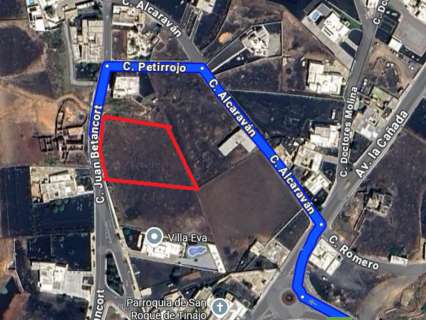 Parcela urbana en venta en Tinajo