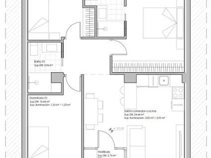 Piso en venta en Madrid rebajado
