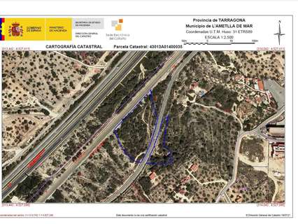 Parcela rústica en venta en L'Ametlla de Mar