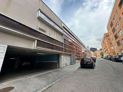 Plaza de parking en alquiler en Madrid