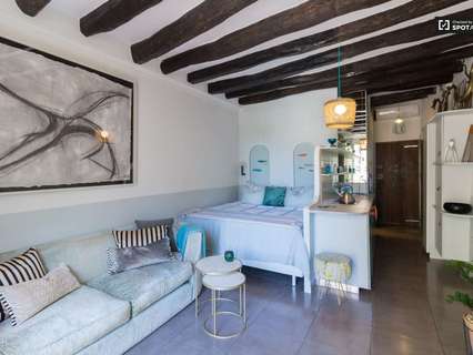 Estudio en alquiler en Barcelona rebajado