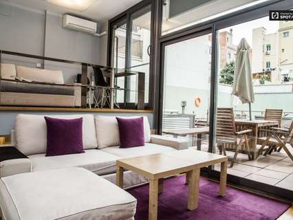 Estudio en alquiler en Barcelona rebajado