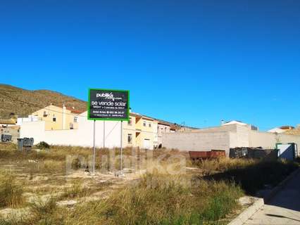 Parcela urbana en venta en Hondón de los Frailes