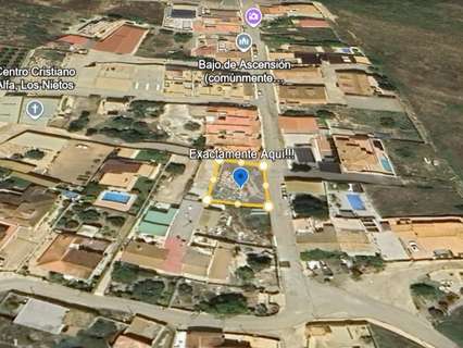 Parcela urbana en venta en Cartagena zona Los Nietos