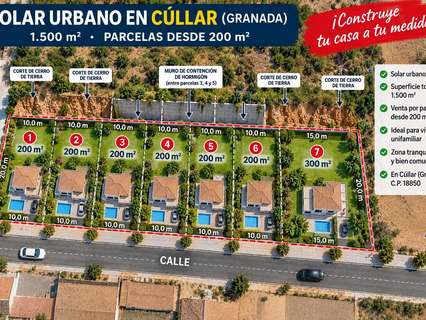 Parcela rústica en venta en Cúllar
