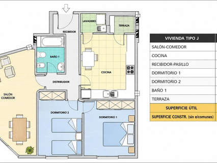Piso en venta en Ceutí