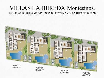 Chalet en venta en Los Montesinos