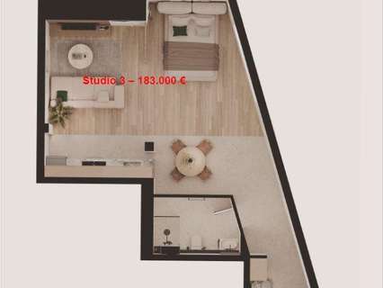 Estudio en venta en Benidorm