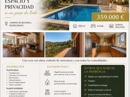 Villa en venta en Botarell