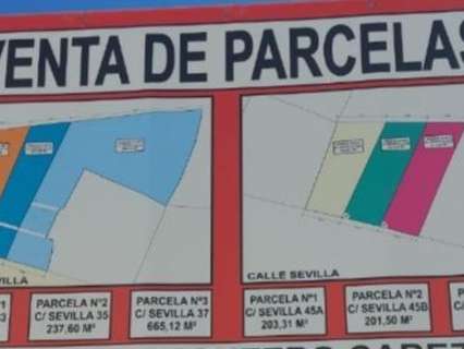 Parcela urbana en venta en Guadalcanal