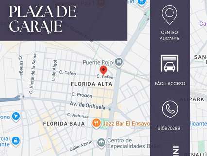 Plaza de parking en venta en Alicante