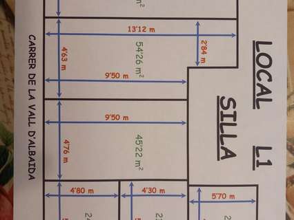 Local comercial en alquiler en Silla